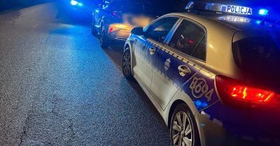 Test wykazał amfetaminę lub pochodne u kierowcy